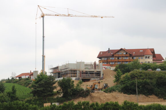 Baufortschritt am Birkenhof