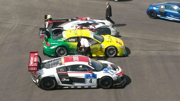 Start der Sieger-Fahrzeuge der Saison 2013/2014