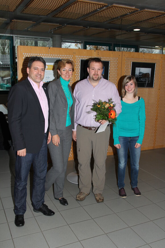 Max Oblinger, Gudrun Gammel, Oliver Möstl und Sabrina Haas